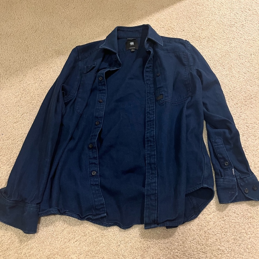g star button up